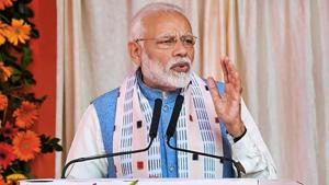 Prime Minister Narendra Modi will on Tuesday hold his second “Pariksha Pe Charcha” in which he will interact with 2,000 students from high school to college, along with their parents and teachers.(PTI file) Prime Minister Narendra Modi will on Tuesday hold his second “Pariksha Pe Charcha” in which he will interact with 2,000 students from high school to college, along with their parents and teachers.(PTI file)