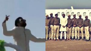 Ranveer Singh performs Apna Time Aayega at an event in Rajasthan. Ranveer Singh performs Apna Time Aayega at an event in Rajasthan.
