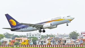 Jet Airways said on Monday it would seek a shareholder nod next month to convert existing debt into equity, raise more money and allow its lenders to nominate a director on its board as part of efforts to resolve its financing problems.(REUTERS) Jet Airways said on Monday it would seek a shareholder nod next month to convert existing debt into equity, raise more money and allow its lenders to nominate a director on its board as part of efforts to resolve its financing problems.(REUTERS)