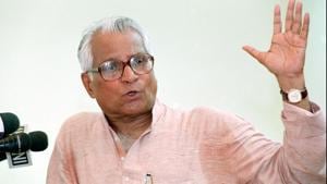 Former defence minister George Fernandes died on Tuesday morning in Delhi. He had been ailing for the past few years.(Sunil Saxena/HT Photo) Former defence minister George Fernandes died on Tuesday morning in Delhi. He had been ailing for the past few years.(Sunil Saxena/HT Photo)