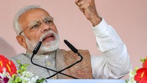 Prime Minister Narendra Modi Tuesday condoled the demise of former union minister and socialist leader George Fernandes, saying he was frank and fearless and never deviated from his ideology.(PTI) Prime Minister Narendra Modi Tuesday condoled the demise of former union minister and socialist leader George Fernandes, saying he was frank and fearless and never deviated from his ideology.(PTI)