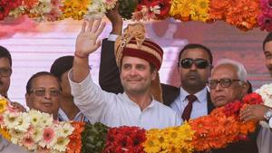 Congress president Rahul Gandhi.(PTI file photo) Congress president Rahul Gandhi.(PTI file photo)