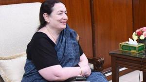 Rina Mitra, a special secretary (internal security) in the Union home ministry, will be out of contention for the top job at the Central Bureau of Investigation (CBI) if the selection committee does not meet in the next two days as she is set to retire on January 31.(Bandaru Dattatreya/Twitter) Rina Mitra, a special secretary (internal security) in the Union home ministry, will be out of contention for the top job at the Central Bureau of Investigation (CBI) if the selection committee does not meet in the next two days as she is set to retire on January 31.(Bandaru Dattatreya/Twitter)