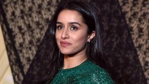 Shraddha Kapoor poses for a picture during the wedding reception of film producer Mukesh Bhatt's daughter Sakshi Bhatt.(AFP) Shraddha Kapoor poses for a picture during the wedding reception of film producer Mukesh Bhatt's daughter Sakshi Bhatt.(AFP)