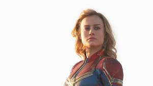 Captian Marvel features Brie Larson in the lead role. Captian Marvel features Brie Larson in the lead role.