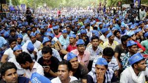 The protesters were opposing the 13-point roster, which many professors claim will drastically reduce positions reserved for scheduled caste (SC), scheduled tribe (ST) and other backward classes (OBC).(PTI File/ Representative Image) The protesters were opposing the 13-point roster, which many professors claim will drastically reduce positions reserved for scheduled caste (SC), scheduled tribe (ST) and other backward classes (OBC).(PTI File/ Representative Image)