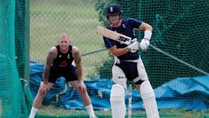 England's Joe Denly and Ben Stokes during ahead of the second Test against the Windies.(Action Images via Reuters) England's Joe Denly and Ben Stokes during ahead of the second Test against the Windies.(Action Images via Reuters)