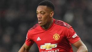 File image of Manchester United footballer Anthony Martial.(AFP) File image of Manchester United footballer Anthony Martial.(AFP)