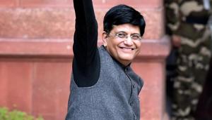 Finance Minister Piyush Goyal said the budget will touch lives of people from every section.(Ajay Aggarwal/HT Photo) Finance Minister Piyush Goyal said the budget will touch lives of people from every section.(Ajay Aggarwal/HT Photo)