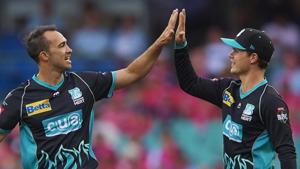 File image of Brisbane Heat cricketer Josh Lalor (L).(Getty Images) File image of Brisbane Heat cricketer Josh Lalor (L).(Getty Images)