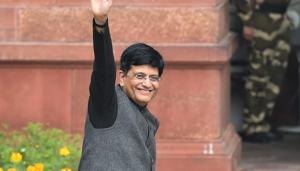 Union Finance Minister Piyush Goyal arrives at North Block to present the Union Budget at the Parliament, in New Delhi, Friday.(PTI) Union Finance Minister Piyush Goyal arrives at North Block to present the Union Budget at the Parliament, in New Delhi, Friday.(PTI)