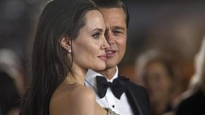 Angelina Jolie and Brad Pitt pose at the premiere of By the Sea.(REUTERS) Angelina Jolie and Brad Pitt pose at the premiere of By the Sea.(REUTERS)