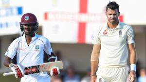 West Indies vs England, 2nd Test Day 2 in Antigua.(AFP) West Indies vs England, 2nd Test Day 2 in Antigua.(AFP)