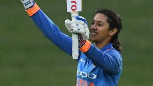 File image of India cricketer Smriti Mandhana.(Getty Images) File image of India cricketer Smriti Mandhana.(Getty Images)