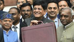 On Friday, acting finance minister Piyush Goyal announced a “substantial increase” in the allocation to SC and ST welfare – Rs 76,801 crore for SC and Rs 50,086 crore for ST.(PTI) On Friday, acting finance minister Piyush Goyal announced a “substantial increase” in the allocation to SC and ST welfare – Rs 76,801 crore for SC and Rs 50,086 crore for ST.(PTI)