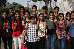 As per the 2011 Census, the projected population of youngsters who would be above 18 years by January 2019 was 3.5 lakh.(Praful Gangurde/HT) As per the 2011 Census, the projected population of youngsters who would be above 18 years by January 2019 was 3.5 lakh.(Praful Gangurde/HT)