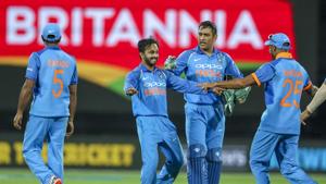 India vs New Zealand Highlights, 5th ODI at Wellington.(AP) India vs New Zealand Highlights, 5th ODI at Wellington.(AP)
