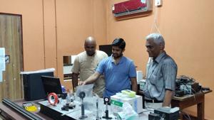 Indian Institute of Technology Madras Researchers have demonstrated the possibility of generating biocompatible lasers from carrots, exploiting a process first discovered by Sir CV Raman who won the Nobel Prize for Physics in 1930.(Handout image) Indian Institute of Technology Madras Researchers have demonstrated the possibility of generating biocompatible lasers from carrots, exploiting a process first discovered by Sir CV Raman who won the Nobel Prize for Physics in 1930.(Handout image)