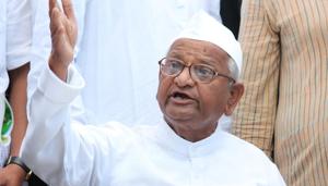 Activist Anna Hazare launched an indefinite hunger strike on January 30 demanding the setting up of a Lokpal at the Centre and Lokayuktas in states(HT File) Activist Anna Hazare launched an indefinite hunger strike on January 30 demanding the setting up of a Lokpal at the Centre and Lokayuktas in states(HT File)