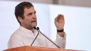 “I would say that what the Supreme Court decides is what the Congress and everyone will accept,” said Rahul Gandhi on the issue of building a Ram temple in Ayodhya.(PTI File Photo)