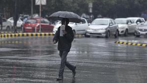 The city witnessed about 1mm of rain in the past 24 hours.(Sanchit Khanna/ Hindustan Times) The city witnessed about 1mm of rain in the past 24 hours.(Sanchit Khanna/ Hindustan Times)