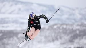 Kelly Sildaru of Estonia practices during a training session for the Ski Slopestyle competition at the FIS Freestyle Ski World Championships(AFP) Kelly Sildaru of Estonia practices during a training session for the Ski Slopestyle competition at the FIS Freestyle Ski World Championships(AFP)