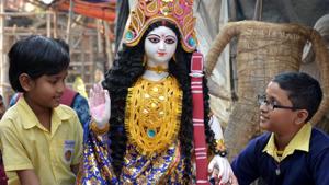The registrar of the Cochin University College of Engineering in Alappuzha on Thursday granted permission for students to conduct ‘Saraswati puja’, revoking a decision to ban all religious activities after it kicked off a controversy.(ANI/REPRESENTATIVE IMAGE) The registrar of the Cochin University College of Engineering in Alappuzha on Thursday granted permission for students to conduct ‘Saraswati puja’, revoking a decision to ban all religious activities after it kicked off a controversy.(ANI/REPRESENTATIVE IMAGE)