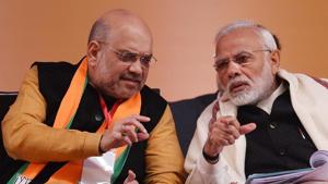 Whether the BJP can replicate its 2014 LS polls success in UP will depend on the party’s ability to stave off an increasingly confident, unified opposition.(Raj K Raj/HT Photo) Whether the BJP can replicate its 2014 LS polls success in UP will depend on the party’s ability to stave off an increasingly confident, unified opposition.(Raj K Raj/HT Photo)