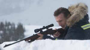 As Liam Neeson targets a horde of henchmen, the gratuitous violence is leavened by cheeky asides. As Liam Neeson targets a horde of henchmen, the gratuitous violence is leavened by cheeky asides.