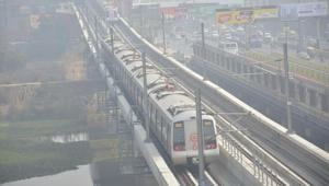 The Dilshad Garden-New Bus Adda Metro line is an extension of the Red Line of the Delhi Metro.(Sakib Ali / HT Photo) The Dilshad Garden-New Bus Adda Metro line is an extension of the Red Line of the Delhi Metro.(Sakib Ali / HT Photo)