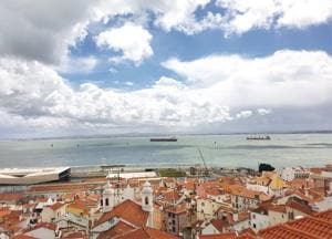 A view of Lisbon city from the River Tagus(Alison and Sumanto Ray) A view of Lisbon city from the River Tagus(Alison and Sumanto Ray)