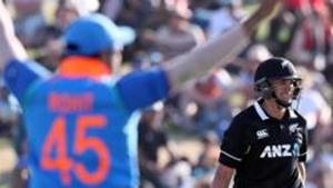 File image of Ross Taylor getting dismissed in a match.(AFP) File image of Ross Taylor getting dismissed in a match.(AFP)