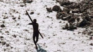 The Sentinelese do not allow outsiders on their island and kill visitors.(AFP) The Sentinelese do not allow outsiders on their island and kill visitors.(AFP)