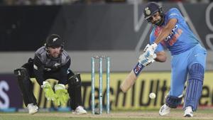 File image of Rohit Sharma.(AP) File image of Rohit Sharma.(AP)