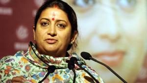 Naamdaar had to enter politics because of Kaamdaar’s work: Smriti Irani takes jibe at Priyanka, Rahul Pradeep Pandit/ HT PHoto(HT Photo) Naamdaar had to enter politics because of Kaamdaar’s work: Smriti Irani takes jibe at Priyanka, Rahul Pradeep Pandit/ HT PHoto(HT Photo)
