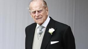 Philip, who suggested low sun had affected his sight for the crash, also received a warning from police for driving without a seatbelt two days after the crash.(AP) Philip, who suggested low sun had affected his sight for the crash, also received a warning from police for driving without a seatbelt two days after the crash.(AP)