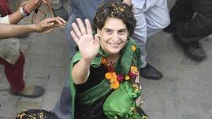 Priyanka Gandhi Vadra has been appointed the Congress general secretary of Uttar Pradesh East.(PTI) Priyanka Gandhi Vadra has been appointed the Congress general secretary of Uttar Pradesh East.(PTI)