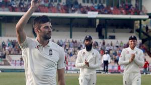 England's Mark Wood celebrates with the ball(Action Images via Reuters) England's Mark Wood celebrates with the ball(Action Images via Reuters)