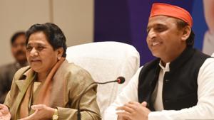 Bahujan Samaj Party (BSP) chief Mayawati and Samajwadi Party president Akhilesh Yadav.(Subhankar Chakraborty/HT FILE PHOTO) Bahujan Samaj Party (BSP) chief Mayawati and Samajwadi Party president Akhilesh Yadav.(Subhankar Chakraborty/HT FILE PHOTO)