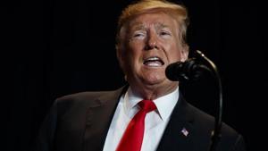 President Donald Trump.(AP file photo) President Donald Trump.(AP file photo)