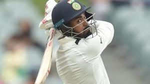 KL Rahul plays a shot during day three of the first Test cricket match against Australia at the Adelaide Oval.(AFP) KL Rahul plays a shot during day three of the first Test cricket match against Australia at the Adelaide Oval.(AFP)