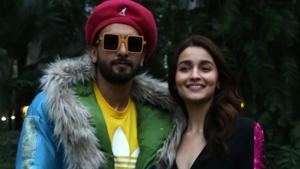 Actors Ranveer Singh and Alia Bhatt during a photo shoot ahead of release of their upcoming film Gully Boy in New Delhi.(IANS) Actors Ranveer Singh and Alia Bhatt during a photo shoot ahead of release of their upcoming film Gully Boy in New Delhi.(IANS)