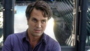 Mark Ruffalo as Bruce Banner in a still from Avengers. Mark Ruffalo as Bruce Banner in a still from Avengers.