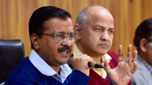 Delhi Chief Minister Arvind Kejriwal speaks during a press conference in New Delhi on February 14.(HT Photo/Burhaan Kinu) Delhi Chief Minister Arvind Kejriwal speaks during a press conference in New Delhi on February 14.(HT Photo/Burhaan Kinu)