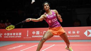 File image of PV Sindhu.(AFP) File image of PV Sindhu.(AFP)
