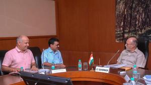 Delhi Chief Minister Arvind Kejriwal with Lt Governor Anil Baijal, New Delhi, July 6, 2018. Removing the administrative ambiguity in the national capital is easier said than done(PTI) Delhi Chief Minister Arvind Kejriwal with Lt Governor Anil Baijal, New Delhi, July 6, 2018. Removing the administrative ambiguity in the national capital is easier said than done(PTI)
