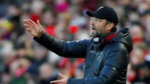 File image of Jurgen Klopp.(Reuters) File image of Jurgen Klopp.(Reuters)