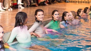 New York Fashion Week had some moments of genuine happy emotion and fun.(New York Fashion Week/Instagram)