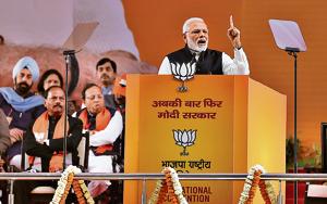Prime Minister Narendra Modi said he has given the armed forces a free hand to punish the masterminds of the suicide bombing that killed 45 Central Reserve Police Force (CRPF) personnel in the deadliest terrorist attack ever in Kashmir.(Sanchit Khanna/HT PHOTO)
