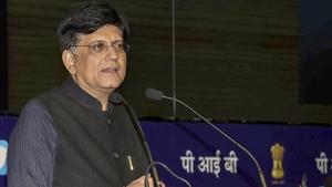 Union railway minister Piyush Goyal had a lengthy meeting with the AIADMK top brass in Chennai on Thursday but the two parties could not decide on the number of seats to contest in the Lok Sabha elections.(PTI) Union railway minister Piyush Goyal had a lengthy meeting with the AIADMK top brass in Chennai on Thursday but the two parties could not decide on the number of seats to contest in the Lok Sabha elections.(PTI)
